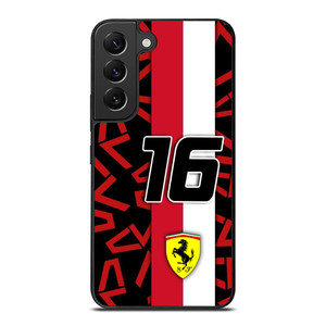 SCUDERIA FERRARI CHARLES LECLERC F1 FORMULA ONE Samsung Galaxy S22 Plus Case Cover