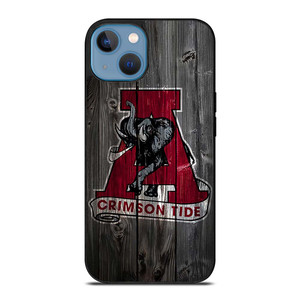 ALABAMA CRIMSON TIDE WOODEN ICON iPhone 13 Case Cover ALABAMA CRIMSON TIDE WOODEN ICON iPhone 13 Case Cover