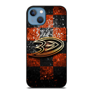 ANAHEIM DUCKS GOLD LOGO iPhone 13 Case Cover ANAHEIM DUCKS GOLD LOGO iPhone 13 Case Cover
