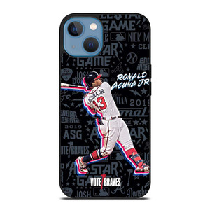 ATLANTA BRAVES ACUNA SHOOT WALL iPhone 13 Case Cover ATLANTA BRAVES ACUNA SHOOT WALL iPhone 13 Case Cover