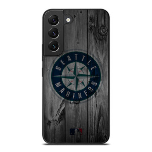 SEATTLE MARINERS BASEBALL MLB WOOD LOGO Samsung Galaxy S22 Plus Case Cover