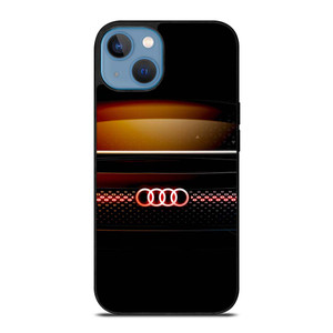 AUDI METAL GLOW LOGO iPhone 13 Case Cover AUDI METAL GLOW LOGO iPhone 13 Case Cover