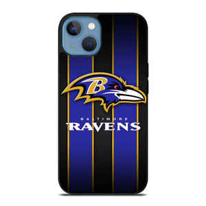 BALTIMORE RAVENS NFL STRIPE LOGO iPhone 13 Case Cover