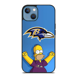 BALTIMORE RAVENS THE SIMPSON iPhone 13 Case Cover