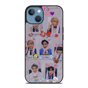 BANGTAN BOYS FACE BTS iPhone 13 Case Cover BANGTAN BOYS FACE BTS iPhone 13 Case Cover