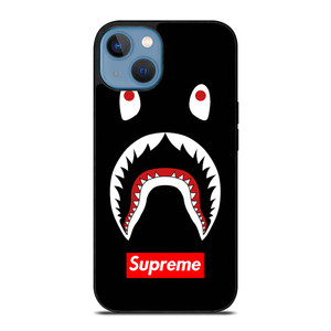 BAPE CAMO SHARK SUPREME BLACK iPhone 13 Case Cover BAPE CAMO SHARK SUPREME BLACK iPhone 13 Case Cover