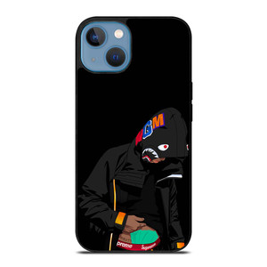 BAPE SHARK X SUPREME MEN BLACK iPhone 13 Case Cover BAPE SHARK X SUPREME MEN BLACK iPhone 13 Case Cover