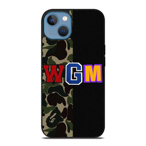 BAPE WGM CAMO iPhone 13 Case Cover BAPE WGM CAMO iPhone 13 Case Cover