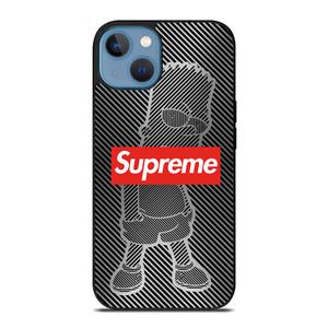 BART SIMPSON STRIPE SUPREME iPhone 13 Case Cover BART SIMPSON STRIPE SUPREME iPhone 13 Case Cover