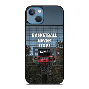 BASKETBALL NEVER STOPS RING iPhone 13 Case Cover