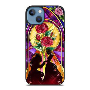 BEAUTY AND THE BEAST ROSE FLAWER iPhone 13 Case Cover