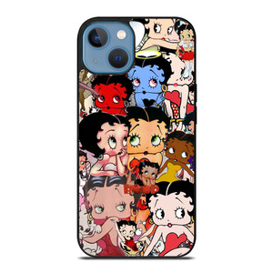 BETTY BOOP COLLAGE FACE iPhone 13 Case Cover BETTY BOOP COLLAGE FACE iPhone 13 Case Cover