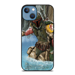 BOBA FETT STAR WARS CARTOON iPhone 13 Case Cover BOBA FETT STAR WARS CARTOON iPhone 13 Case Cover