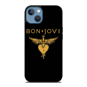 BON JOVI BAND LOGO GOLD iPhone 13 Case Cover BON JOVI BAND LOGO GOLD iPhone 13 Case Cover