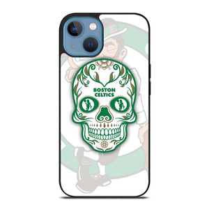 BOSTON CELTICS BASKET SKULL iPhone 13 Case Cover BOSTON CELTICS BASKET SKULL iPhone 13 Case Cover
