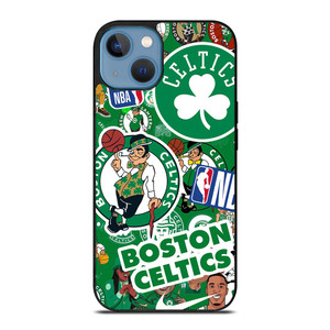 BOSTON CELTICS NBA STICKER BOMB iPhone 13 Case Cover
