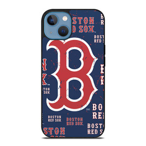BOSTON RED SOX LOGO COLLAGE iPhone 13 Case Cover