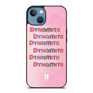 BTS DYNAMITE SONG iPhone 13 Case Cover