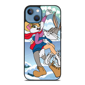BUGS BUNNY AND LOLA CARTOON iPhone 13 Case Cover BUGS BUNNY AND LOLA CARTOON iPhone 13 Case Cover