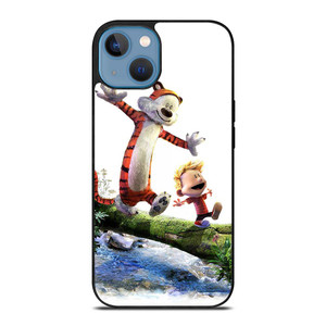 CALVIN AND HOBBES RIVER WOOD iPhone 13 Case Cover
