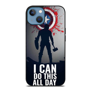 CAPTAIN AMERICA QUOTE iPhone 13 Case Cover