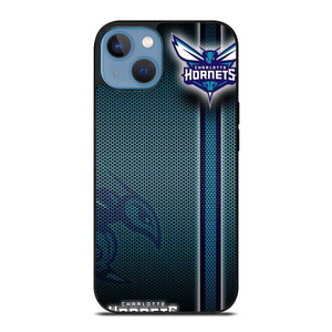 CHARLOTTE HORNETS METAL LOGO iPhone 13 Case Cover