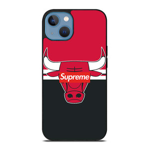 CHICAGO BULLS SUPREME LOGO iPhone 13 Case Cover CHICAGO BULLS SUPREME LOGO iPhone 13 Case Cover