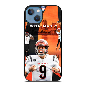 CINCINNATI BENGALS NFL JOE BURROW iPhone 13 Case Cover