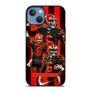CLEVELAND BROWNS BAKER MAYFIELD 6 iPhone 13 Case Cover CLEVELAND BROWNS BAKER MAYFIELD 6 iPhone 13 Case Cover