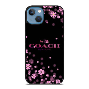 COACH FLOWERS PURPLE iPhone 13 Case Cover