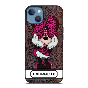COACH NEW YORK MINNIE MOUSE CUTE iPhone 13 Case Cover