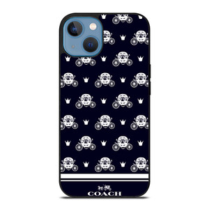 COACH NEW YORK CART iPhone 13 Case Cover COACH NEW YORK CART iPhone 13 Case Cover