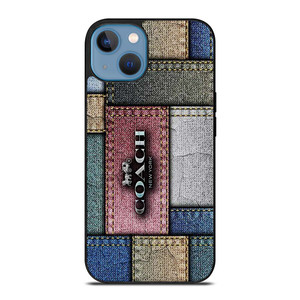 COACH NEW YORK LOGO JEANS  iPhone 13 Case Cover