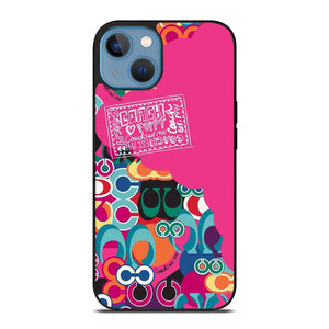 COACH NEW YORK POPPY COLOR FULL iPhone 13 Case Cover