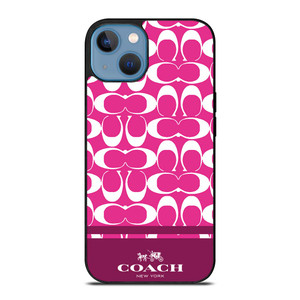 COACH PINK NEW YORK iPhone 13 Case Cover COACH PINK NEW YORK iPhone 13 Case Cover