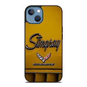 CORVETTE STINGRAY LOGO YELLOW iPhone 13 Case Cover CORVETTE STINGRAY LOGO YELLOW iPhone 13 Case Cover