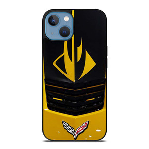 CORVETTE STINGRAY YELLOW GRILLES iPhone 13 Case Cover CORVETTE STINGRAY YELLOW GRILLES iPhone 13 Case Cover