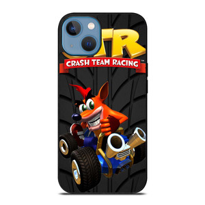 CRASH TEAM RACING BANDICOOT CTR TIRE iPhone 13 Case Cover