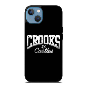 CROOKS AND CASTLES LOGO BLACK iPhone 13 Case Cover CROOKS AND CASTLES LOGO BLACK iPhone 13 Case Cover