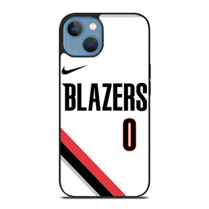 DAMIAN LILLARD PORTLAND TRAIL BLAZERS WHITE iPhone 13 Case Cover