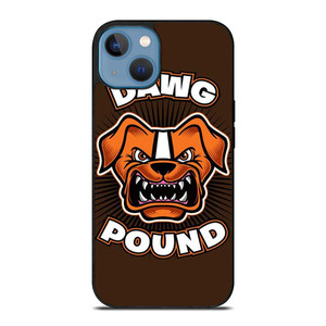 DAWG POUND CLEVELAND BROWNS iPhone 13 Case Cover DAWG POUND CLEVELAND BROWNS iPhone 13 Case Cover