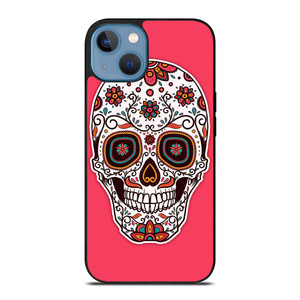 DAY OF THE DEAD PINK iPhone 13 Case Cover
