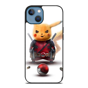 DEADPOOL PIKACHU POKEMON iPhone 13 Case Cover DEADPOOL PIKACHU POKEMON iPhone 13 Case Cover