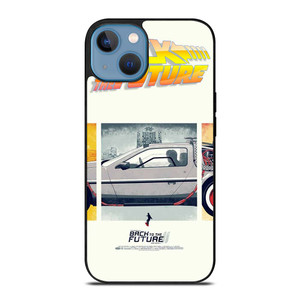 DELOREAON CAR BACK TO THE FUTURE iPhone 13 Case Cover DELOREAON CAR BACK TO THE FUTURE iPhone 13 Case Cover