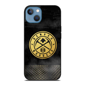 DENVER NUGGETS GOLD METAL iPhone 13 Case Cover
