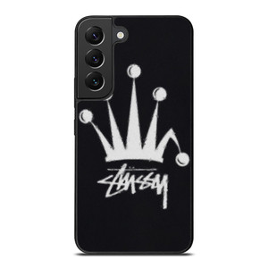 STUSSY FUZZY REGAL CROWN Samsung Galaxy S22 Plus Case Cover STUSSY FUZZY REGAL CROWN Samsung Galaxy S22 Plus Case Cover