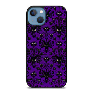 DISNEY THE HAUNTED MANSION PATTERN iPhone 13 Case Cover DISNEY THE HAUNTED MANSION PATTERN iPhone 13 Case Cover