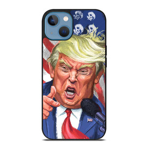 DONALD TRUMP ART iPhone 13 Case Cover DONALD TRUMP ART iPhone 13 Case Cover