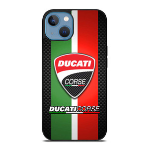 DUCATI CORSE CARBON LOGO iPhone 13 Case Cover DUCATI CORSE CARBON LOGO iPhone 13 Case Cover