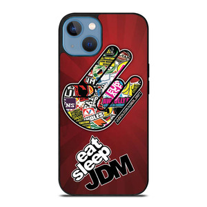 EAT SLEEP JDM LOGO iPhone 13 Case Cover